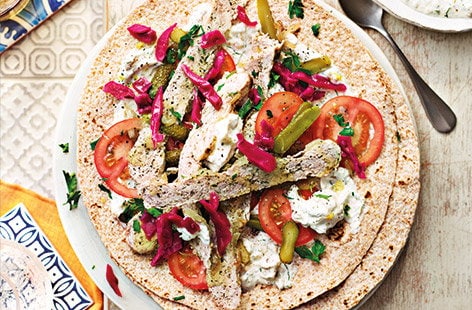 Image of "Homemade healthy wraps"