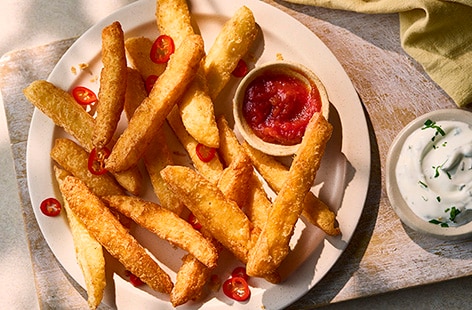 Image of "Halloumi fries"