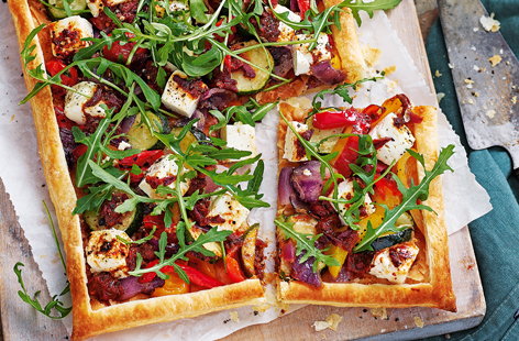 Image of "Harissa vegetable tart"