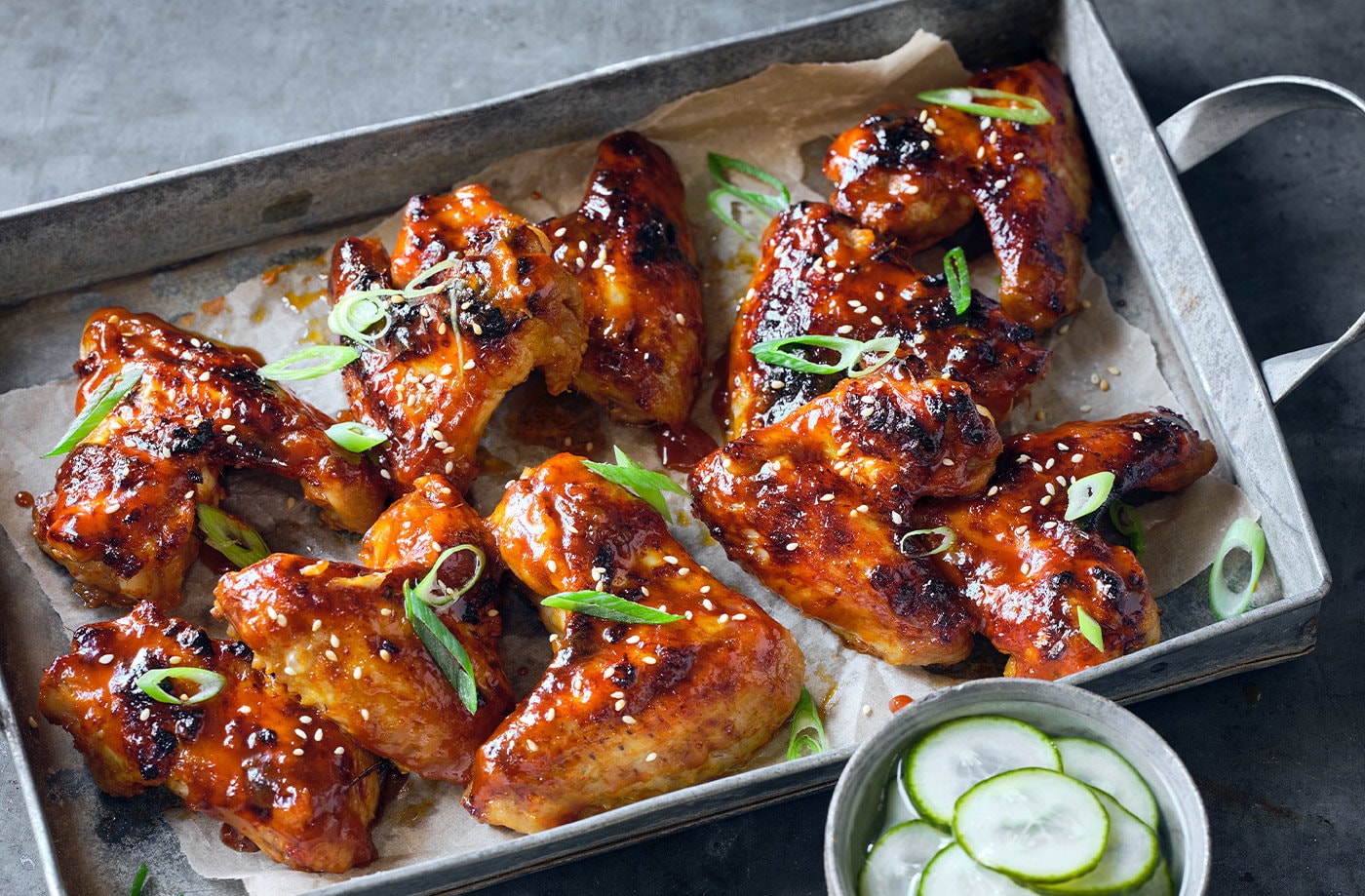 Korean-style chicken wings