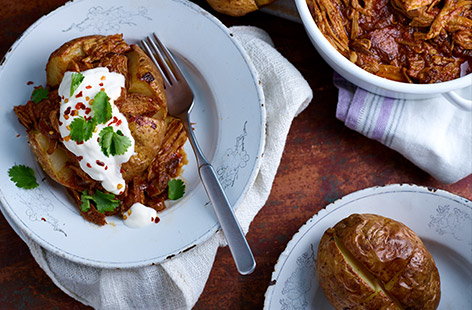 Image of "Slow-cooked firecracker pulled pork"