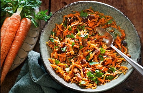 Image of "Indian-spiced carrot salad"