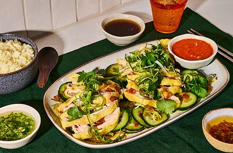 Image of "Justin’s Hainanese-style chicken"