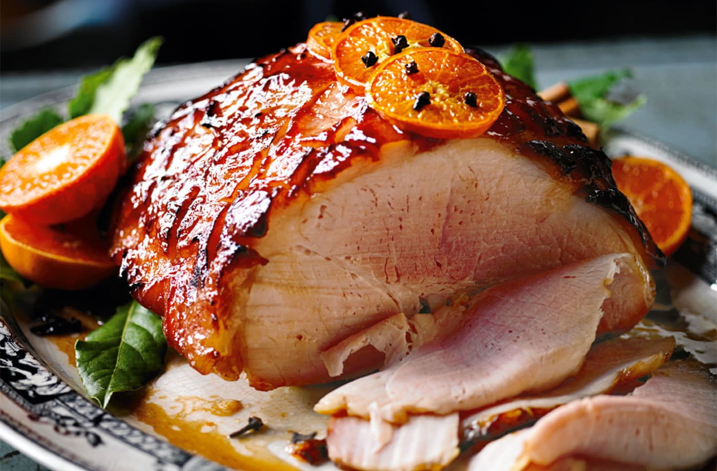 Clementine baked gammon