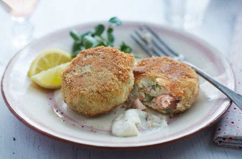 Image of "Salmon and dill fishcakes "