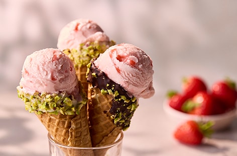 Image of "Strawberry ice cream"