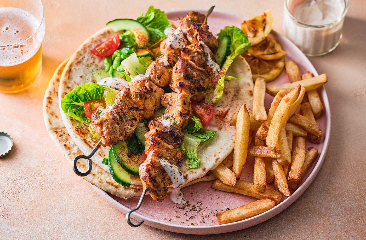 Chicken shish kebabs