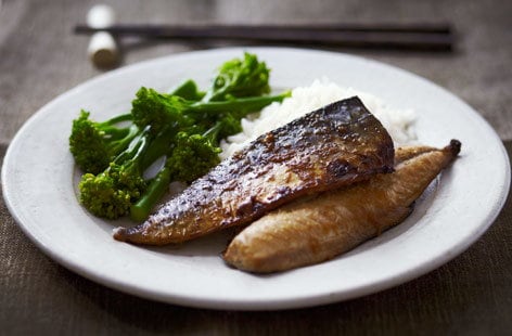 Image of "Grilled marinated mackerel"