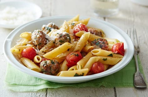 Image of "Sausage and fennel meatballs"