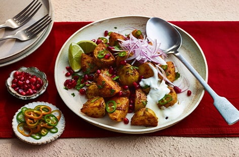 Image of "Aloo chaat"