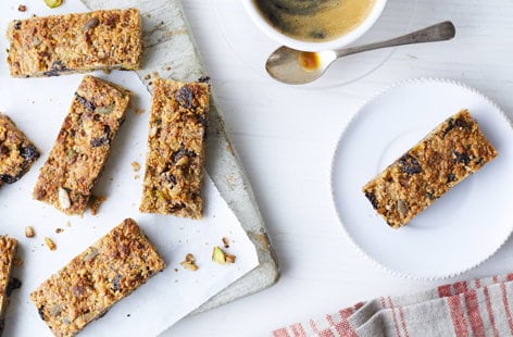Image of "Healthy banana flapjacks"