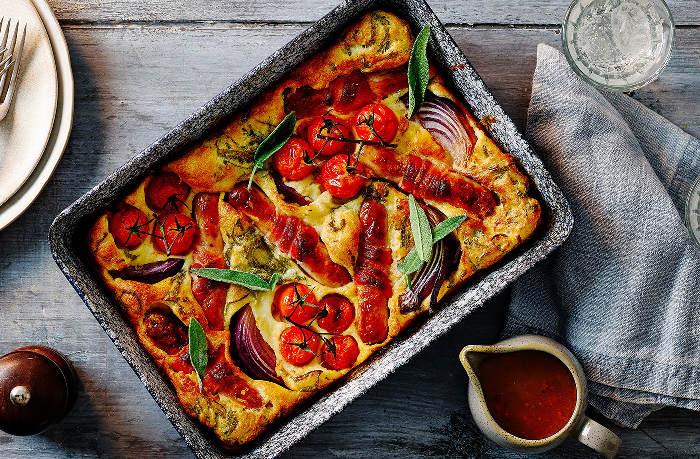 Toad-in-the-hole for 2
