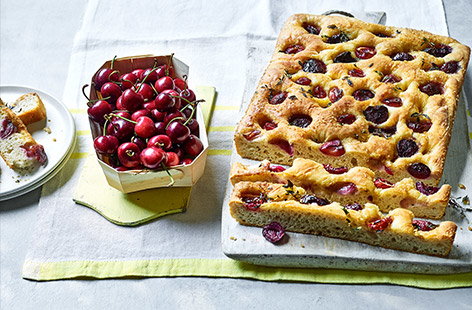 Image of "Cherry focaccia"