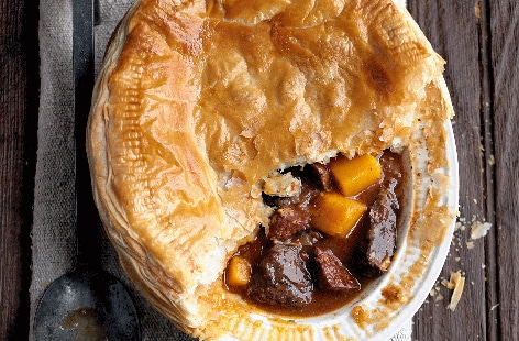 Image of "Beef and chorizo pie"