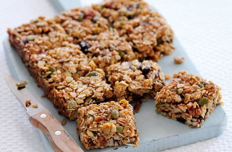 Image of "Pecan and date flapjacks"