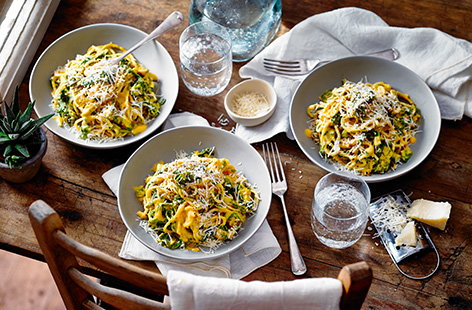 Image of "Sweet potato spaghetti"