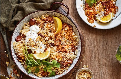 Image of "Lamb biryani bake"