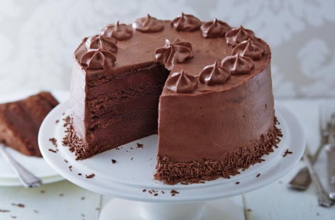 Image of "Triple chocolate celebration cake"