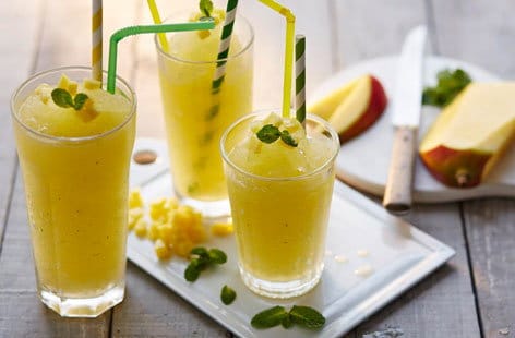 Image of "Mango and mint grown up slushies"