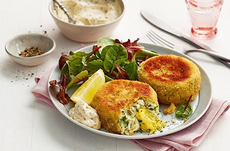 Image of "Jane's fishcakes 'for two, or one'"