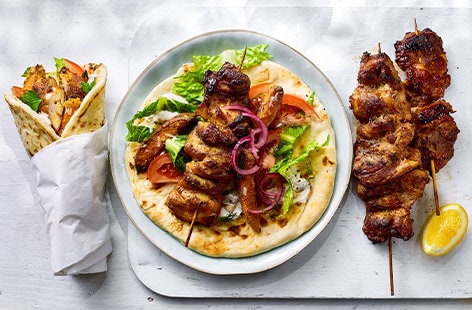 Image of "Chicken gyros"