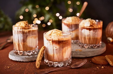 Image of "Gingerbread affogato "