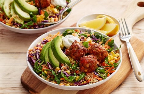 Image of "Henry's 'being good tonight' falafel"