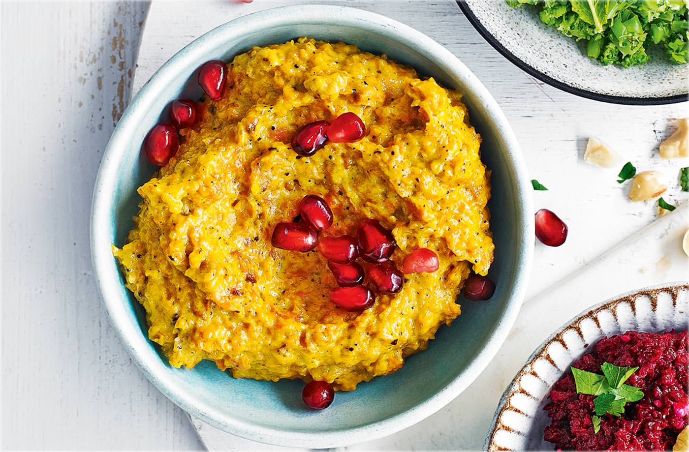 Carrot and sumac dip
