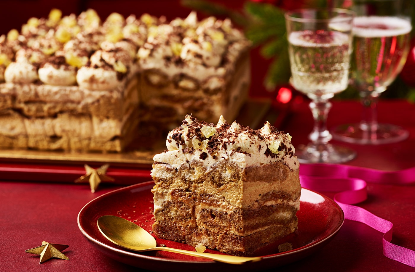 Gingerbread tiramisu