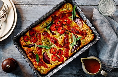 Image of "Toad-in-the-hole for 2"
