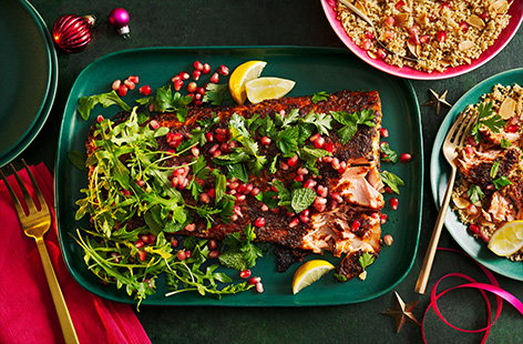 Image of "Ras el hanout salmon"