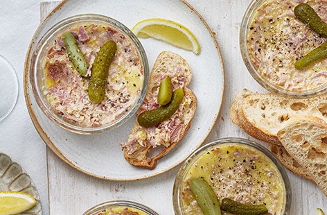 Image of "Ham hock pâté pots"
