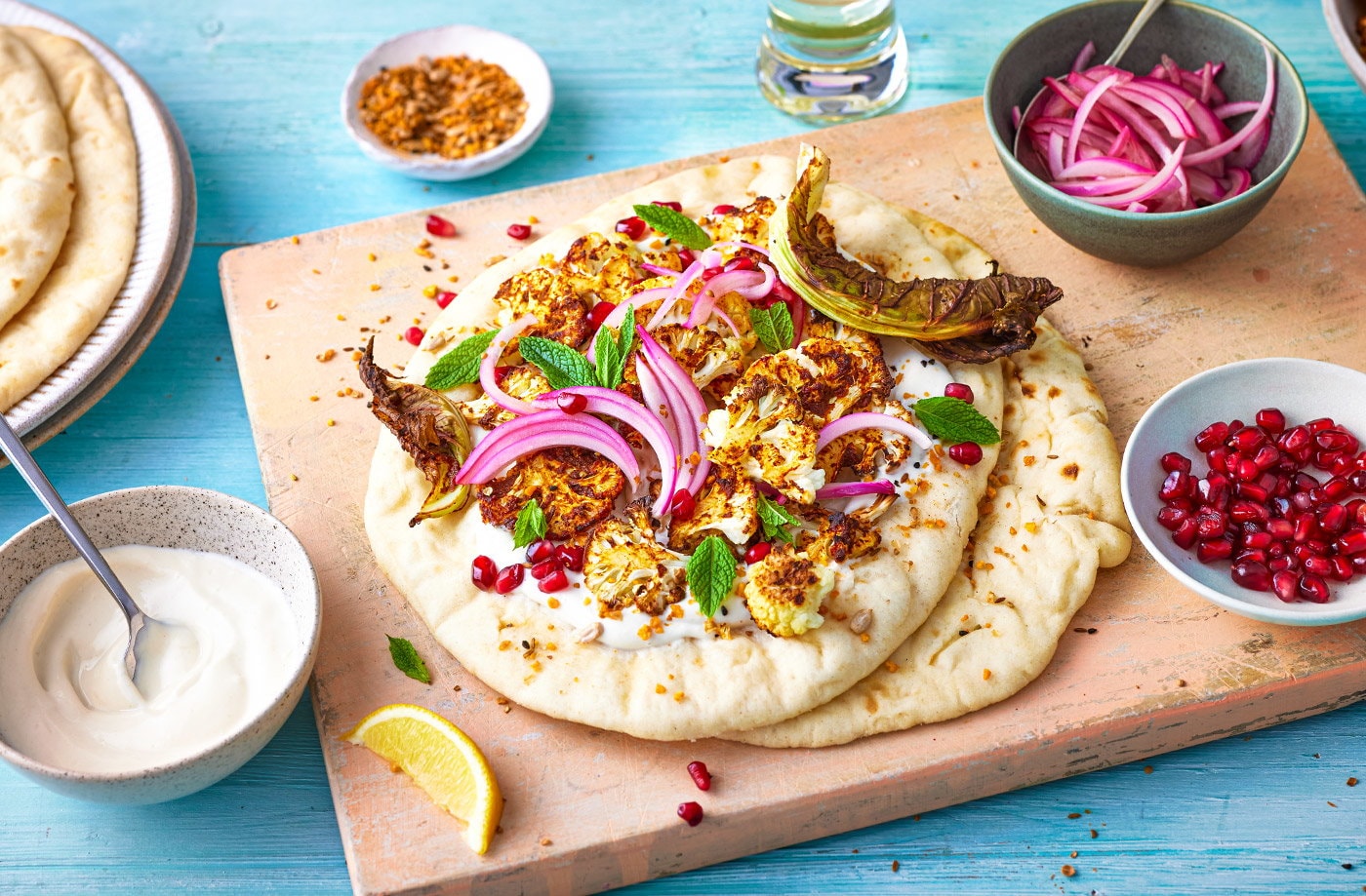 Cauliflower shawarma