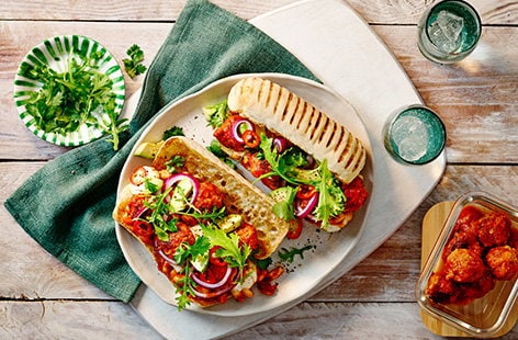 Image of "Spicy meatball subs"