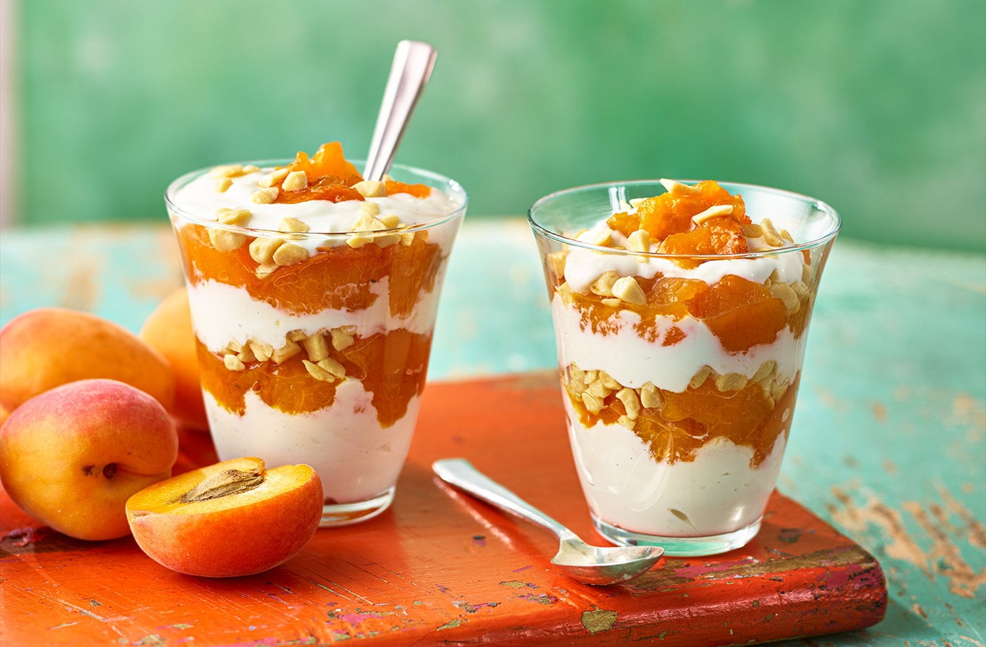 Apricot honeycomb smash