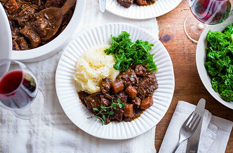 Image of "Slow-cooker beef bourguignon"