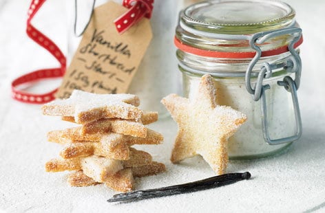 Image of "Vanilla shortbread biscuit"