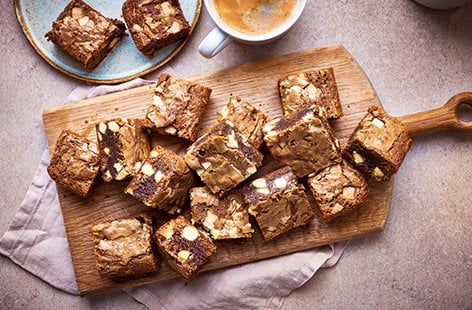 Image of "Spiced latte blondies"