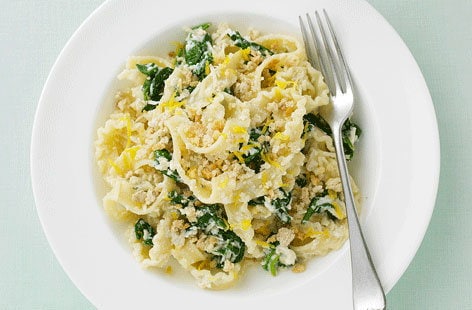 Image of "Spinach and ricotta tripoline"