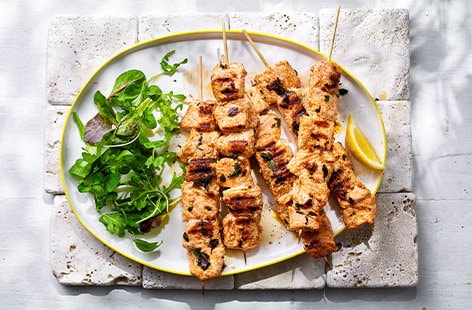 Image of "Salmon skewers"