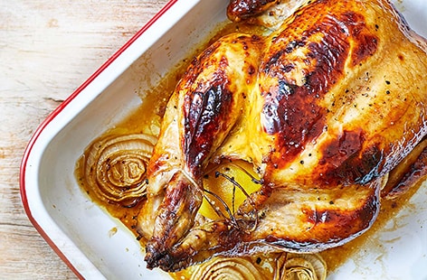 Image of "Honey roast chicken"