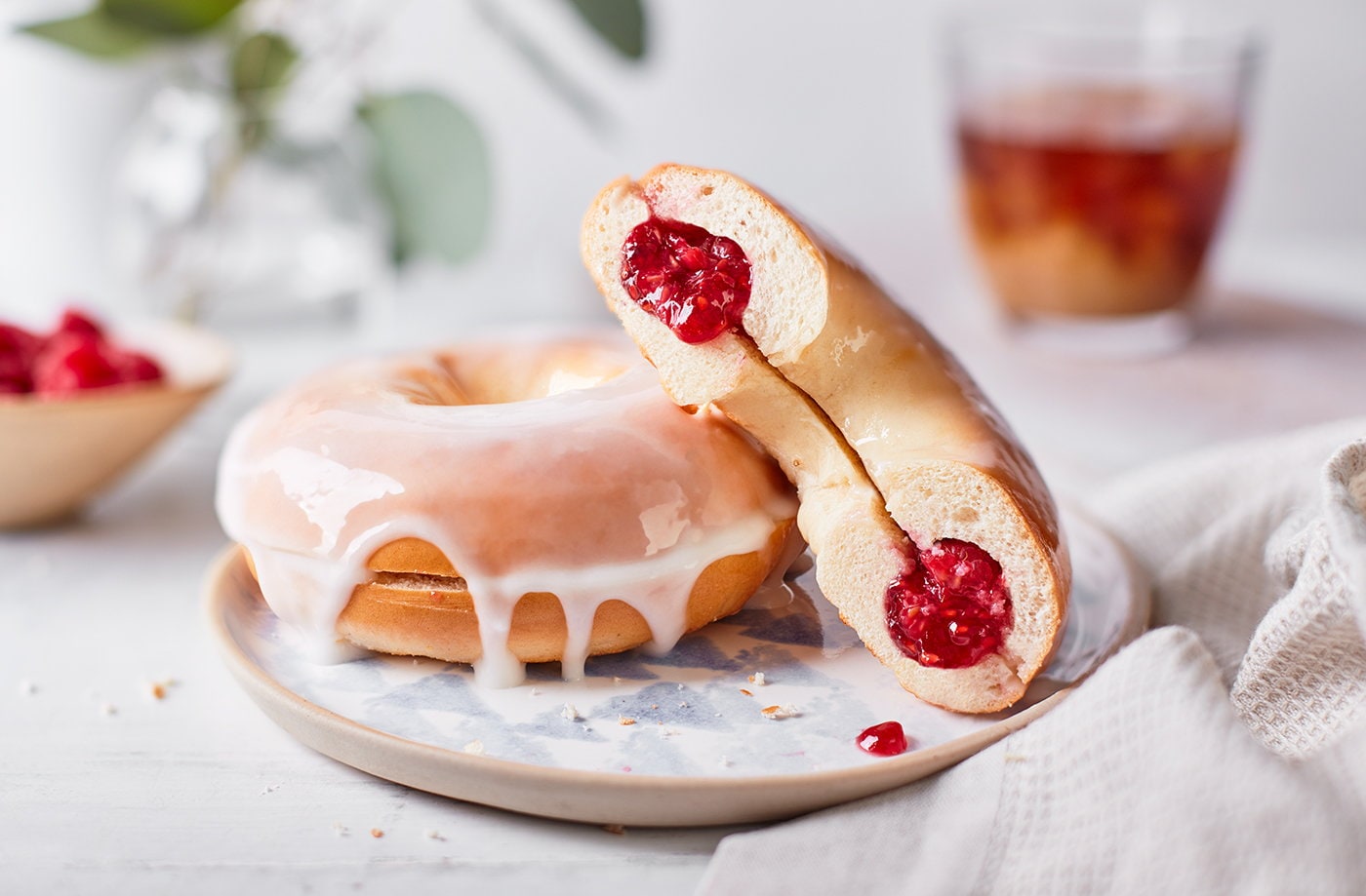 Glazed bagel "doughnut"