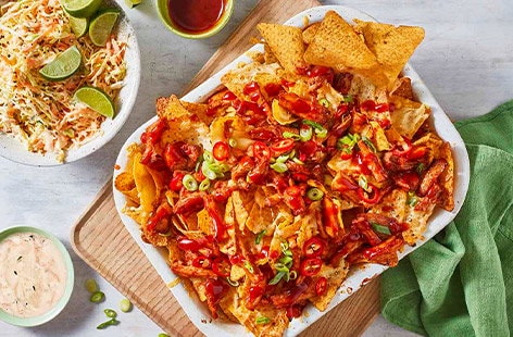 Image of "BBQ pork nachos"