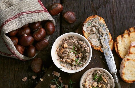 Image of "Chestnut and mushroom pâté"