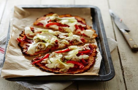 Image of "Cauliflower pizza"