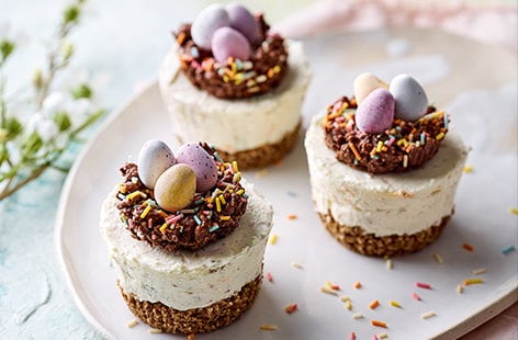 Image of "Cereal milk cheesecakes"