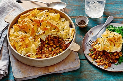 Image of "Moroccan ham hock pie"