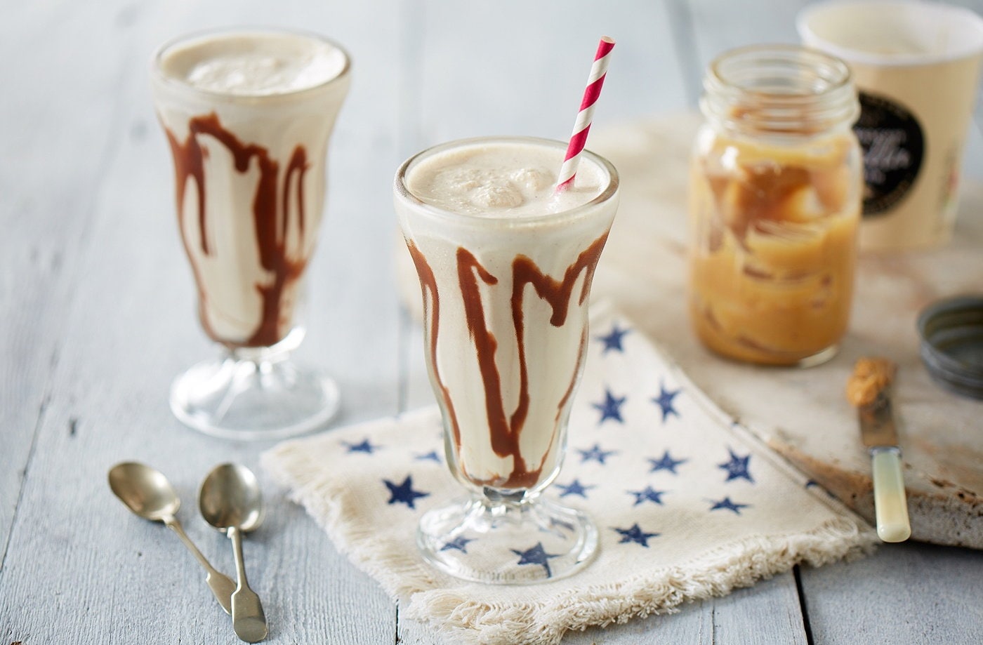 Peanut butter milkshake