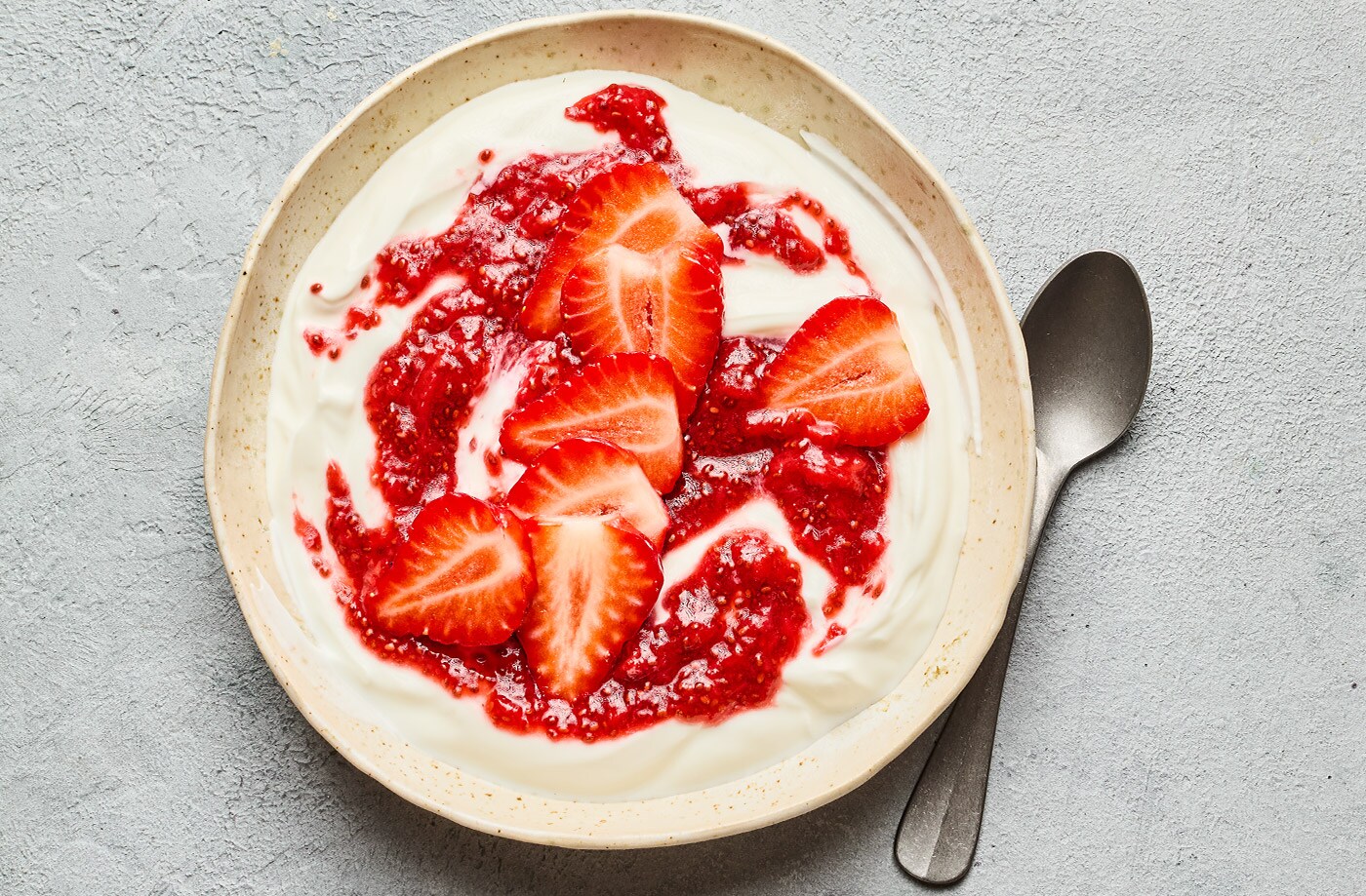 Strawberry chia jam