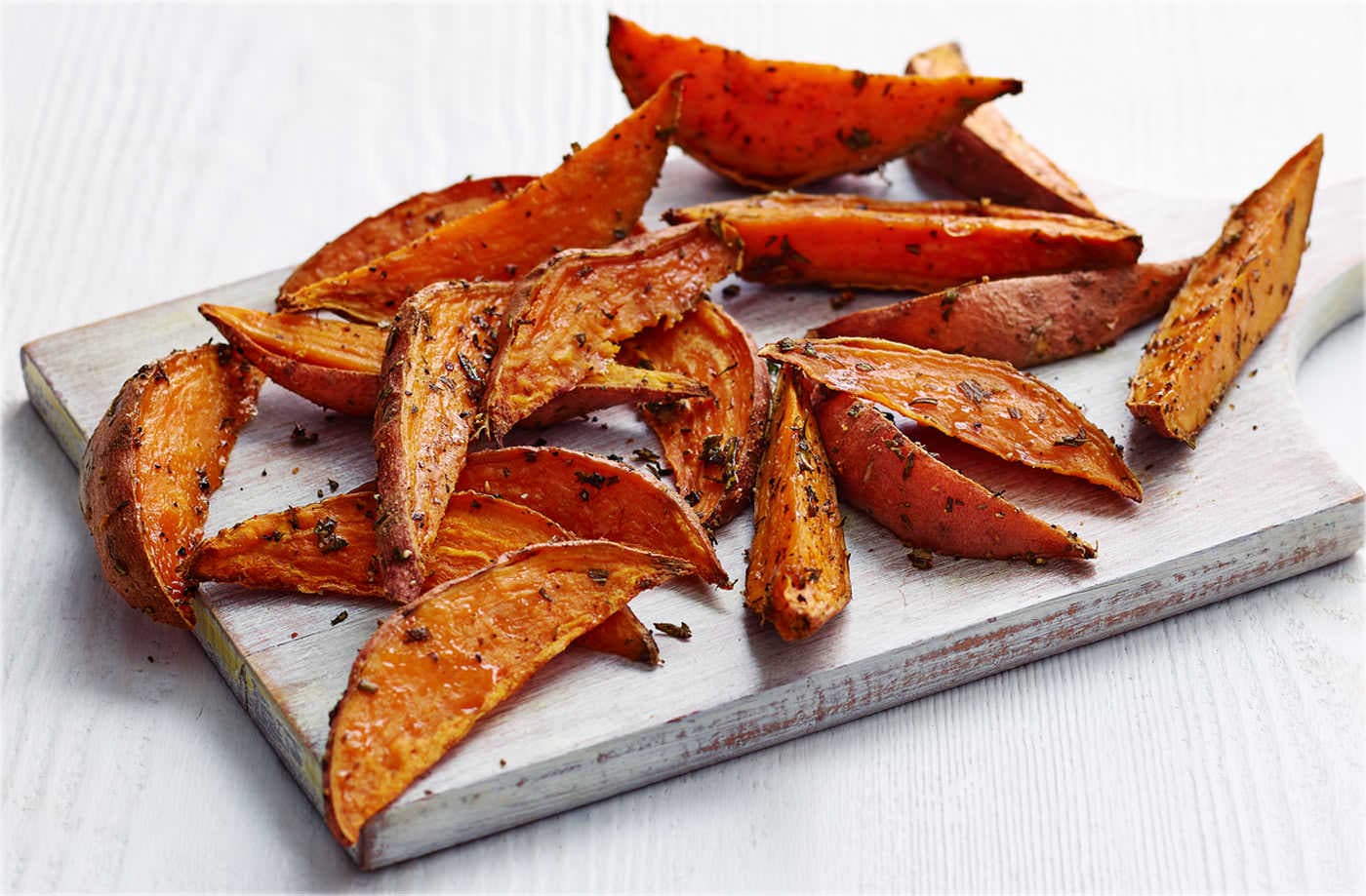 Derek's sweet potato and rosemary fries